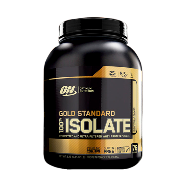 Optimum Nutrition Gold Std Aislado 5 Libras Vainilla