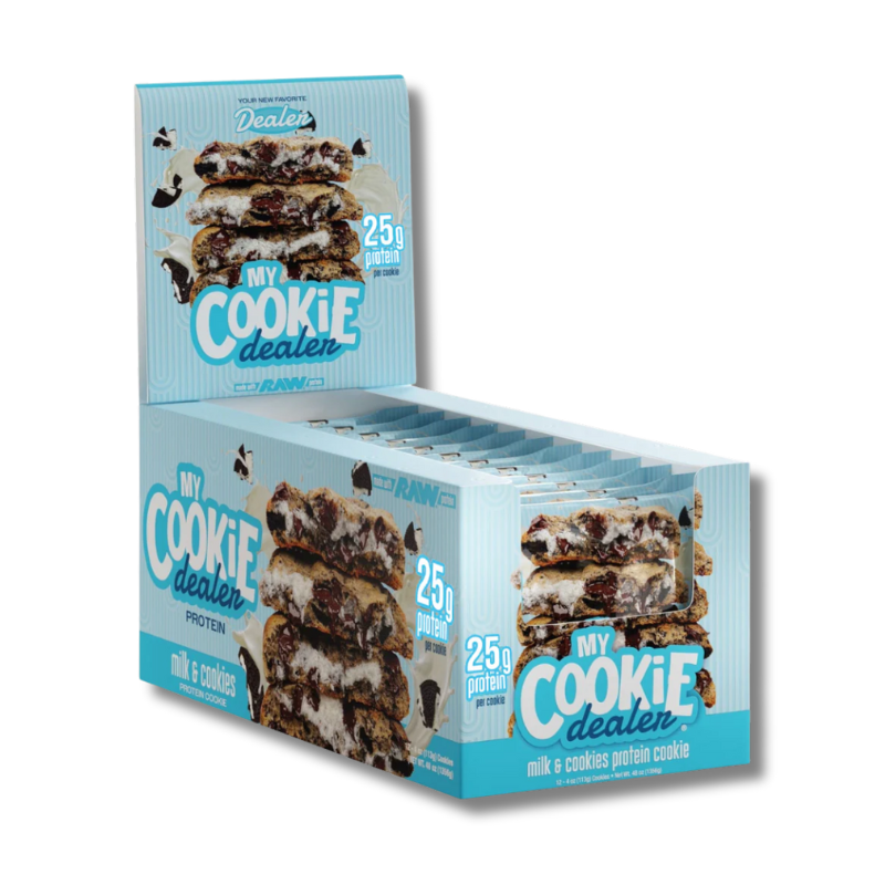 Raw My Cookie Dealer 63 Grs 12 Paquete Milk Cookies