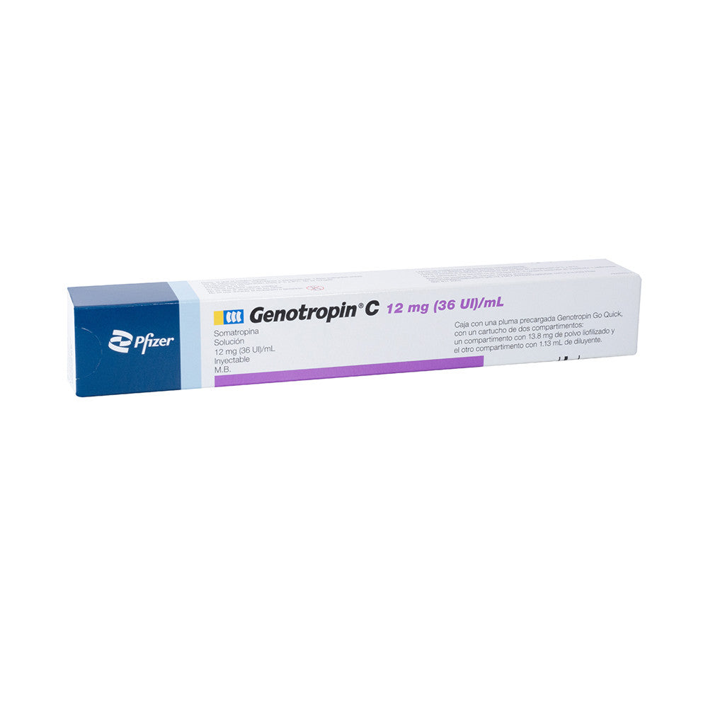 Pfizer Genotropin C Somatropina 12Mg