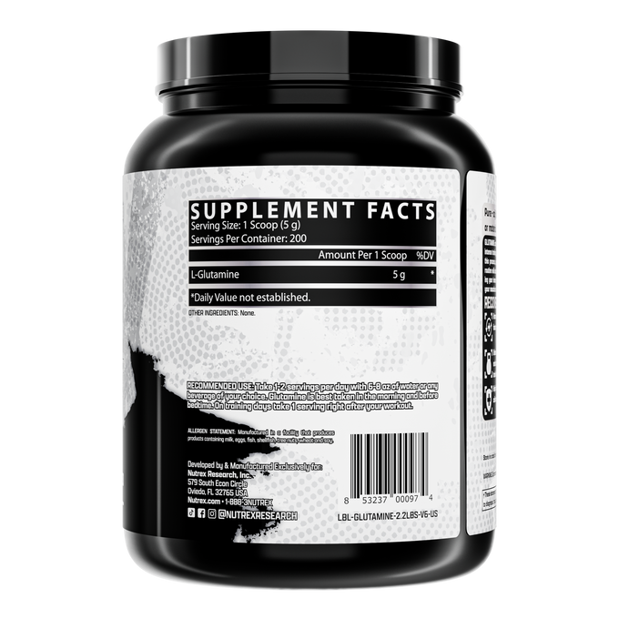 Nutrex Research Research Glutamine Drive 1000G