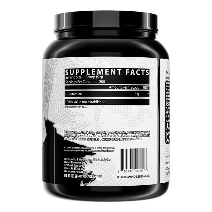 Nutrex Research Research Glutamine Drive 1000G