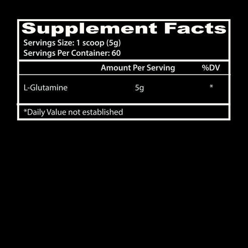 Insane Labz Acs Glutamine 60 Porciones