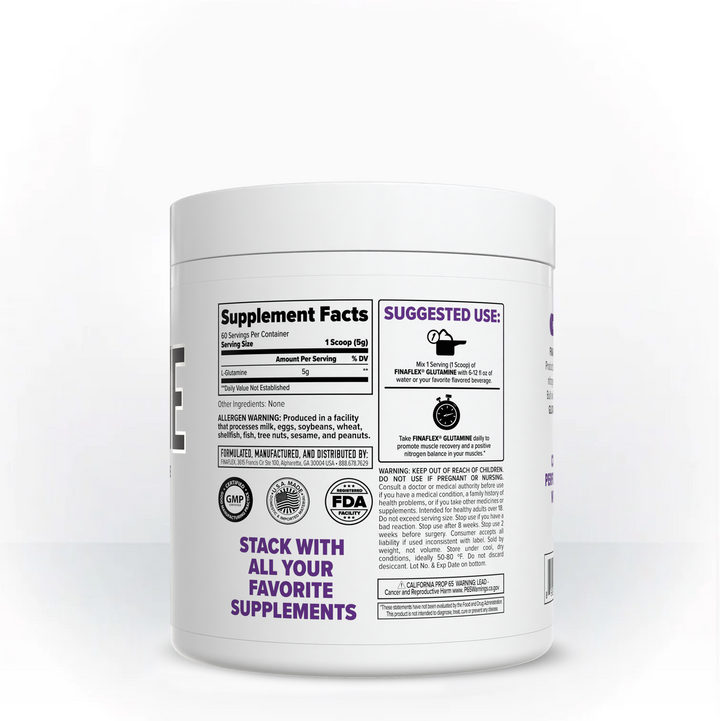 Finaflex Pure Glutamine 1000Gr sin Sabor
