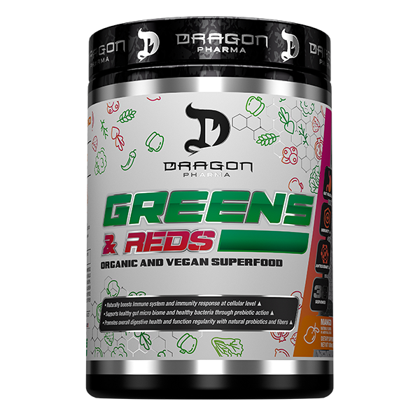 Dragon Pharma Greens Reds 30 Porciones Mango