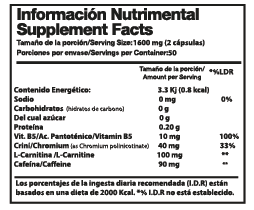 Alpha Hh High Heath X Strenght 100 Cápsulas