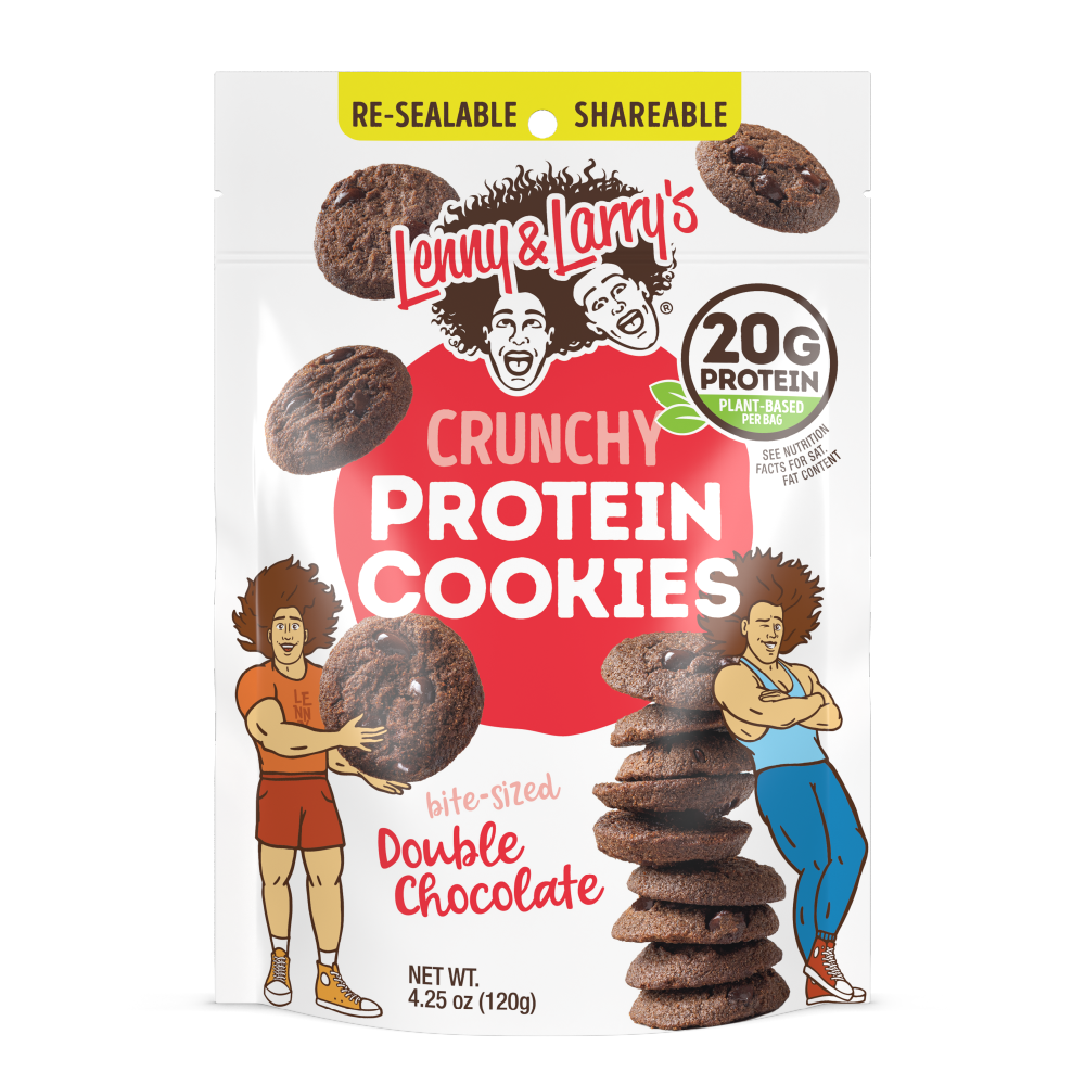 Lenny Larry S Complete Crounchy 6 Bag X 120 g Double Chocolate