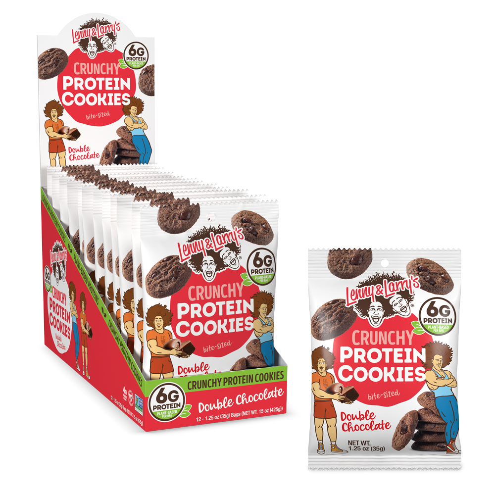 Lenny y Larry´S Complete Crounchy 12 Bag X 35G Double Chocolate