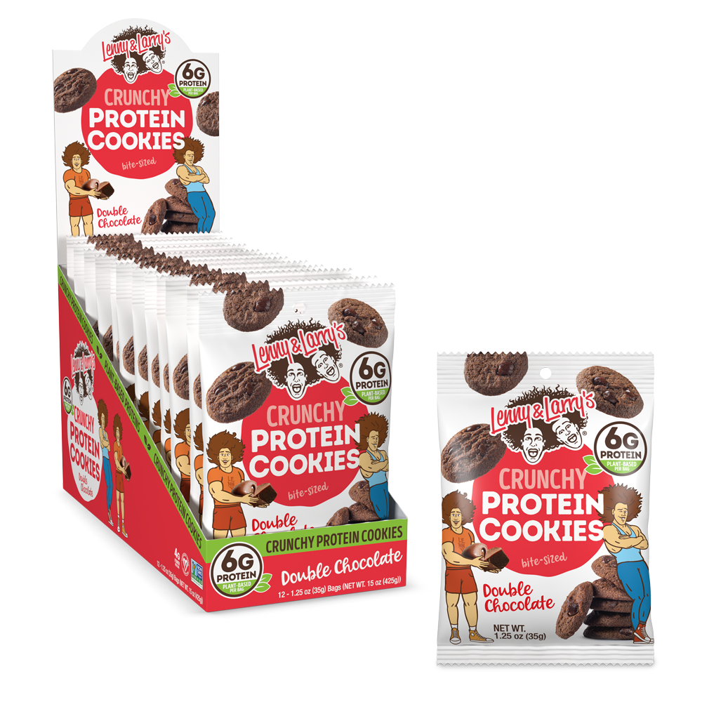 Lenny y Larry´S Complete Crounchy 12 Bag X 35G Double Chocolate