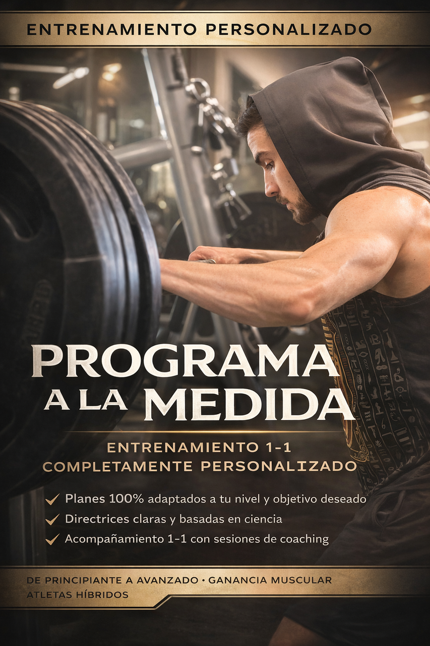 Programa de Entrenamiento Personalizado — Hecho para Ti