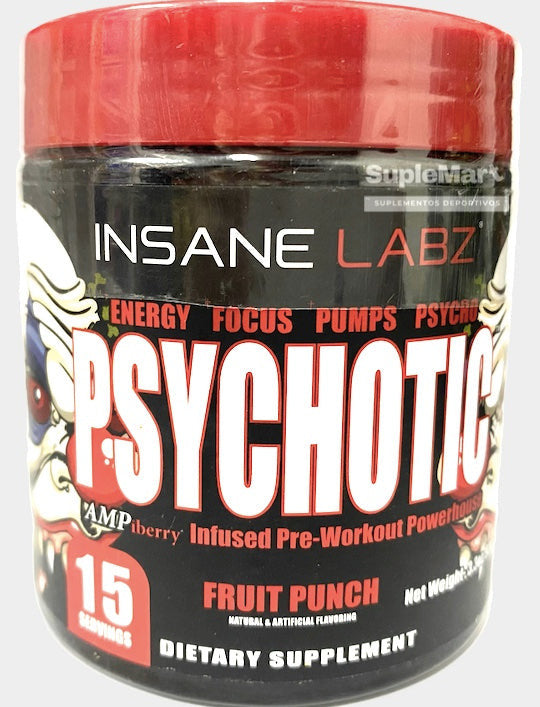 Insane Labz Insane Psychotic 15 Porciones Fruit Punch