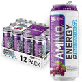 Optimum Nutrition Amino Energy 355 ml 12 Paquete Grape Electrolitos
