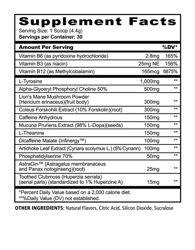 Panda Focus Nootropic 30 Porciones Pink Lemonade