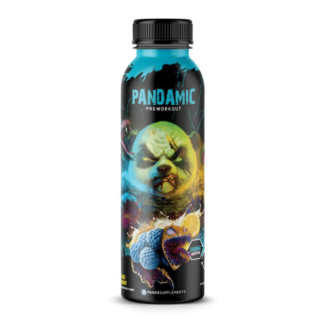 Panda Pandamic Lista para Beber 12 Paquete Pre - Entreno Blue Raz Lemonade