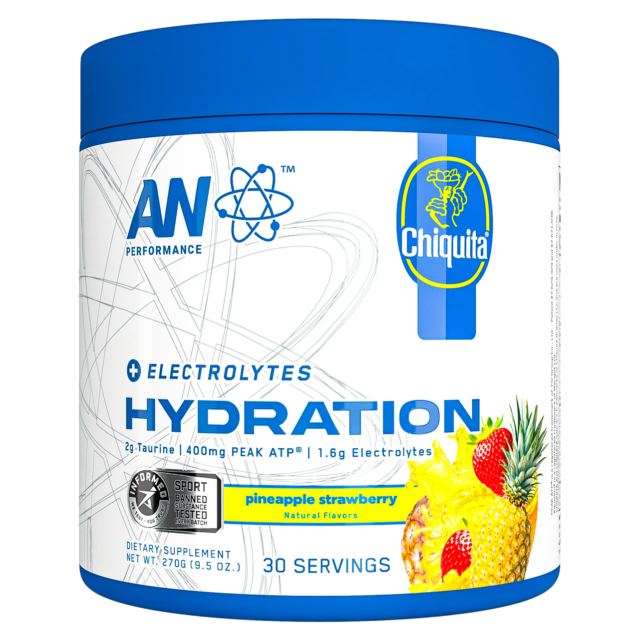 Applied Nutrition Abe Hydration 30 Porciones Strawberry Pineapple Chiquita