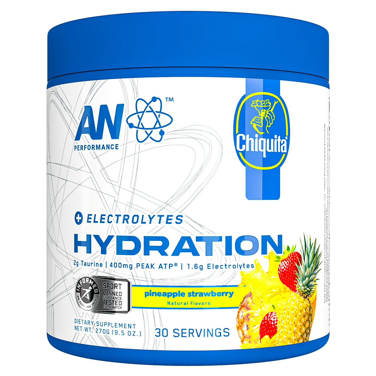 Applied Nutrition Abe Hydration 30 Porciones Strawberry Pineapple Chiquita