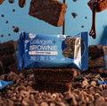 321Glo Collagen Brownie 12 Paquete Chocolate Fudge