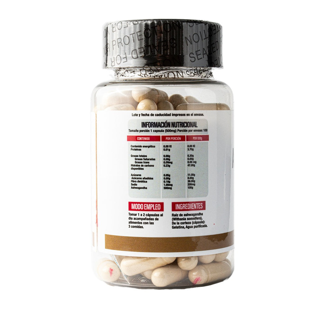 Superlabs Ashwaganda 500Mg 100 Capsulas