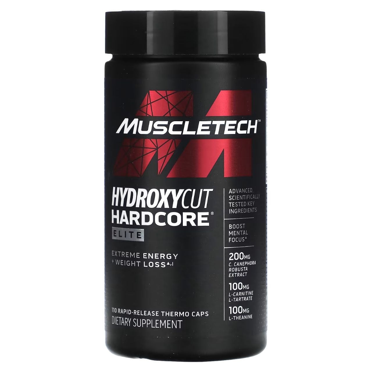 Muscle Tech Hydroxycut Hardcore Elite 110 Unidades