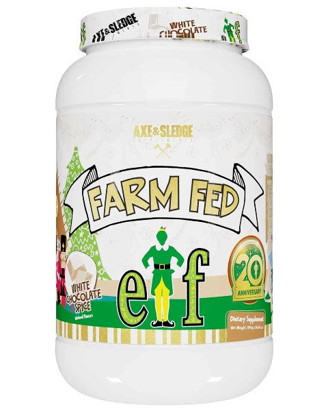 A S Farm Fed Elf 30 Porciones 840 Grs White Chocolate Spice