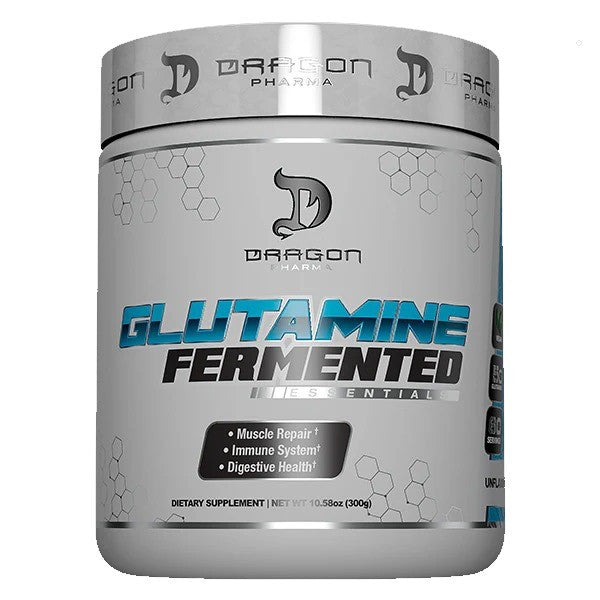 Dragon Pharma Glutamine Fermented 300 Grs sin Sabor