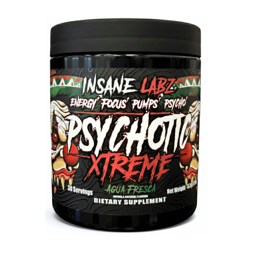 Insane Labz Psychotic Xtreme 30 Porciones Agua Fresca