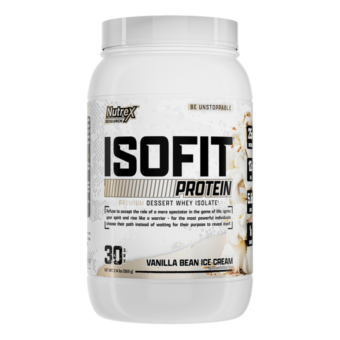 Nutrex Research Isofit 2 Libras Vainilla Bean Ice Cream