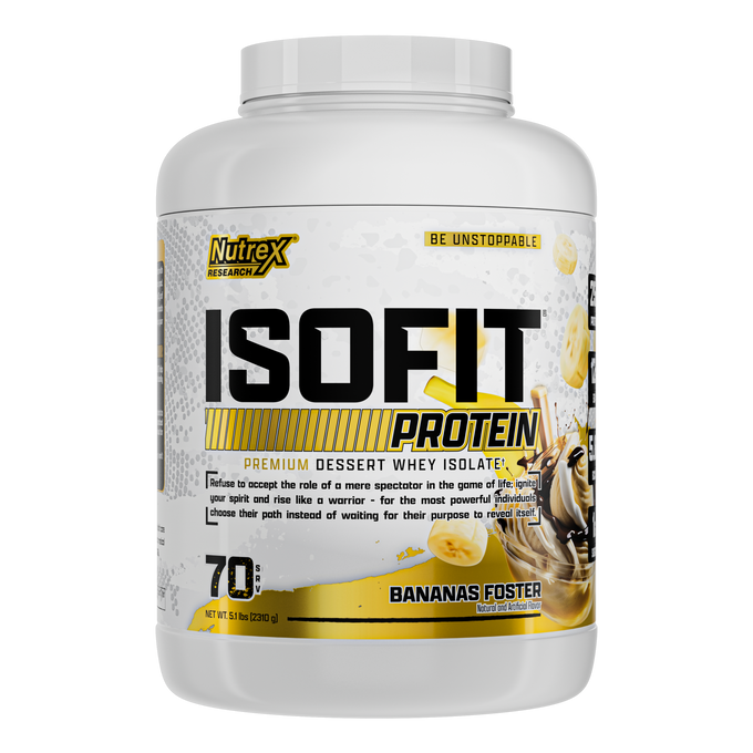 Nutrex Research Isofit 5 Libras Banana Foster 342