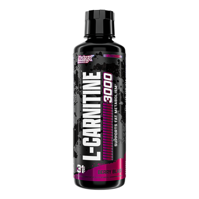 Nutrex Research Liquid L Carnitine 3000 31 Porciones Berry