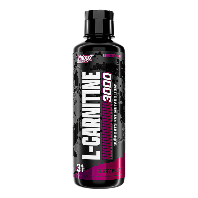 Nutrex Research Liquid L Carnitine 3000 31 Porciones Berry