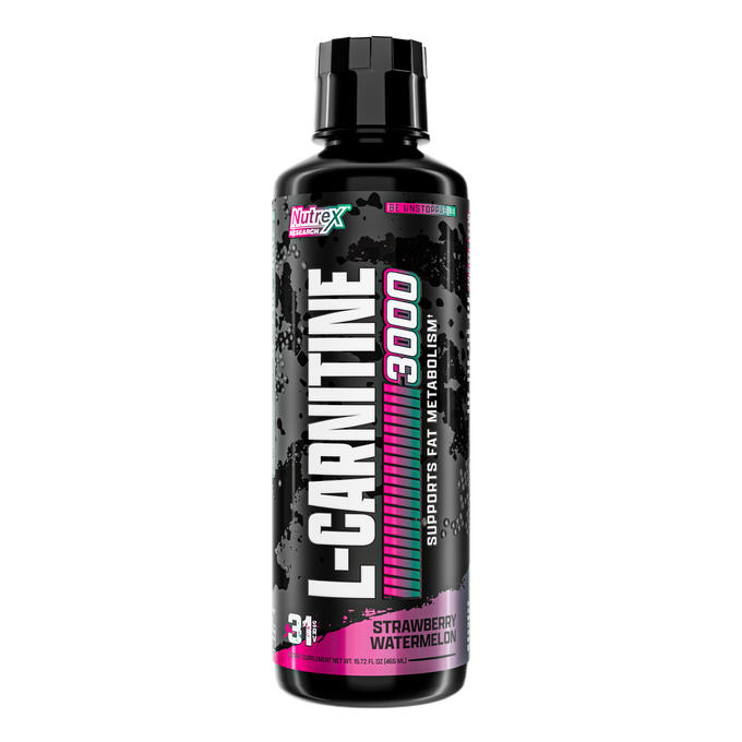 Nutrex Research Liquid L Carnitine 3000 31 Porciones Strawberry Watermelon