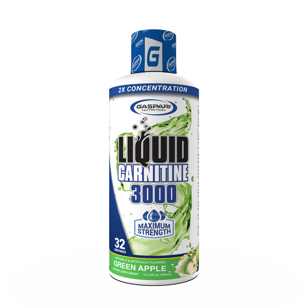 Gaspari Nutrition L Carnitine Liquid 3000 16 Onzas Green Apple