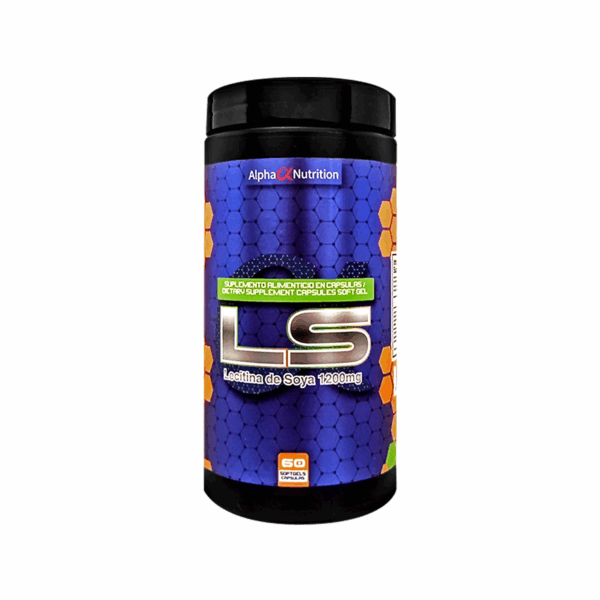 Alpha Ls Lecitina de Soya 1200Mg 60 Cápsulas