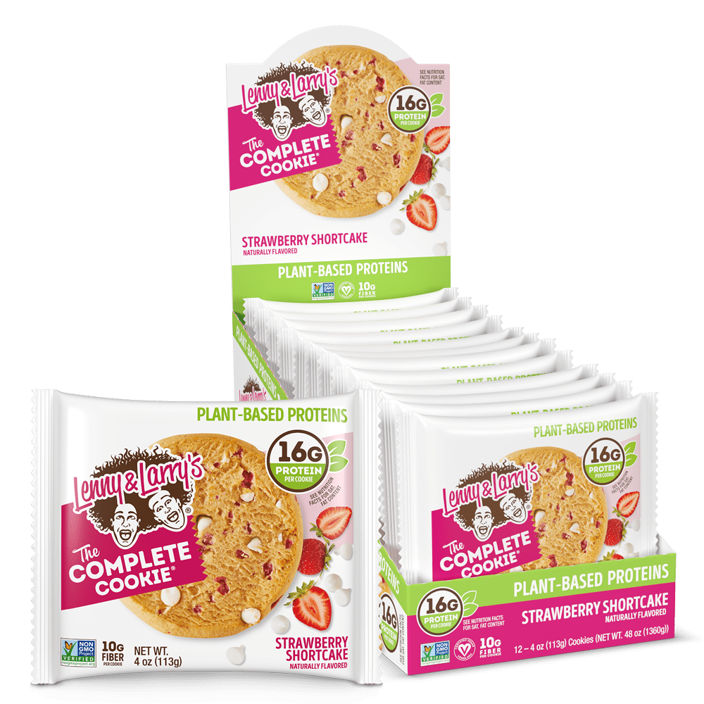 L Complete Cookie 12 Cookies Strawberry