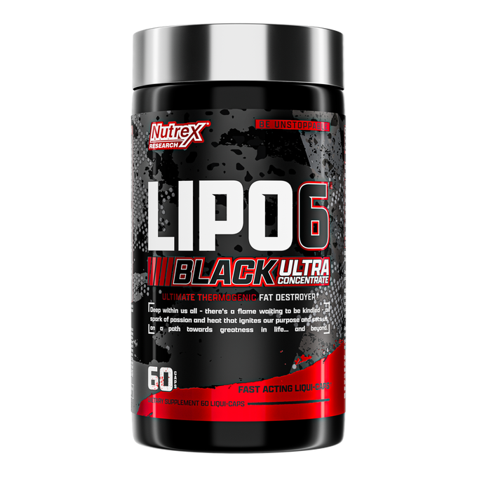 Nutrex Research Lipo 6 Black Uc 60 Cápsulas Rojo