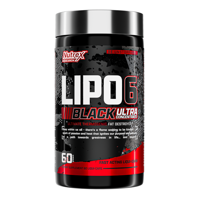 Nutrex Research Lipo 6 Black Uc 60 Cápsulas Rojo
