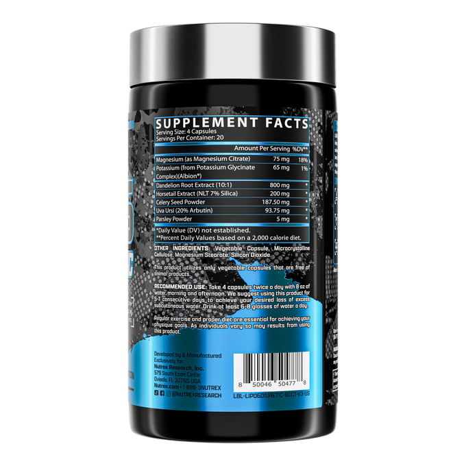 Nutrex Research Lipo 6 Black Diuretic 80 Unidades