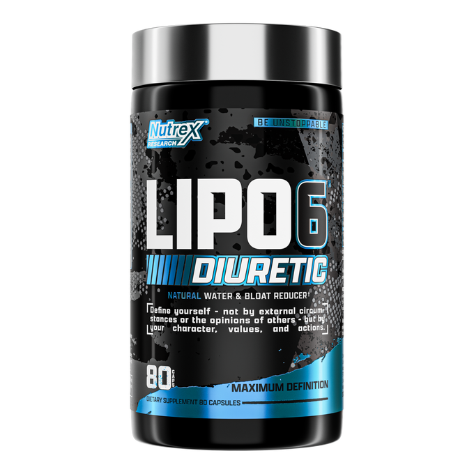 Nutrex Research Lipo 6 Black Diuretic 80 Unidades