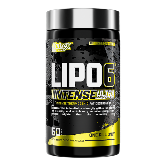 Nutrex Research Research Lipo 6 Black Uc Intense Quemador de Grasa 60 Cápsulas