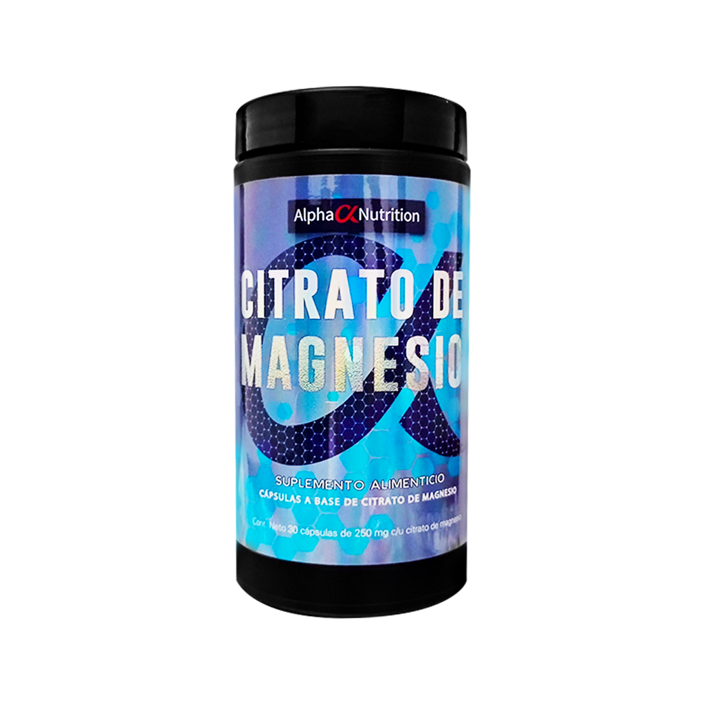 Alpha Citrato de Magnesio 30 Cápsulas