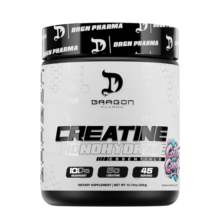 Dragon Pharma Creatine Monohydrate 306 Grs Cotton Candy