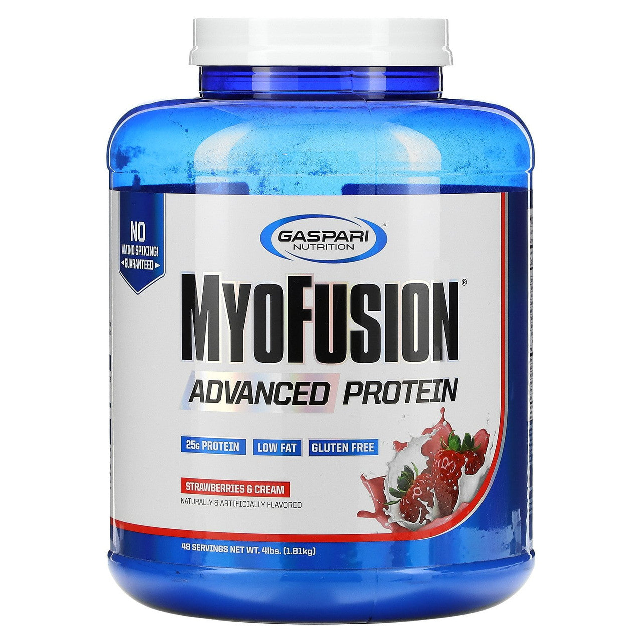 Gaspari Nutrition Myofusion Advanced 4 Libras Strawberry
