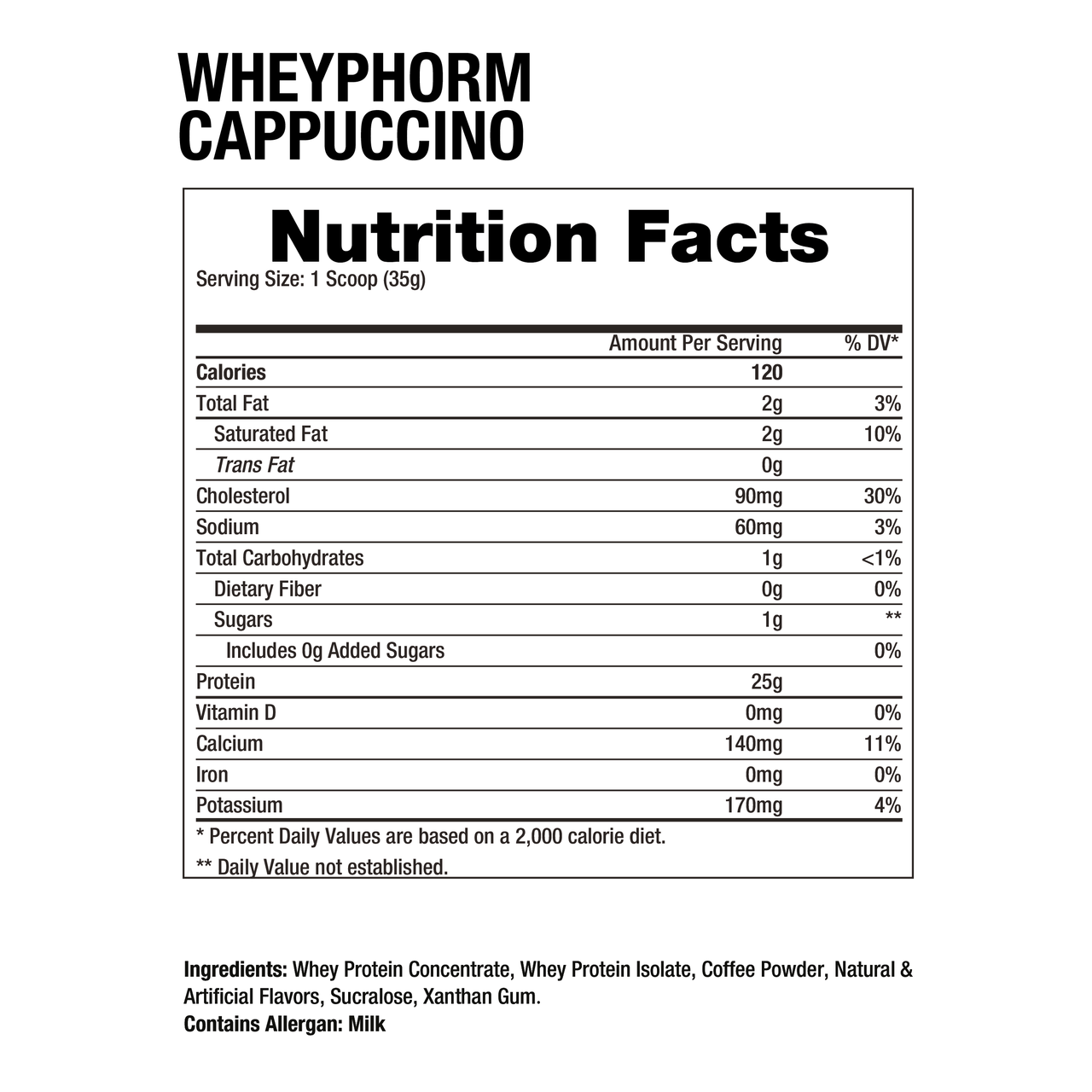 Dragon Pharma Wheyphorm 2 Libras Cappuccino