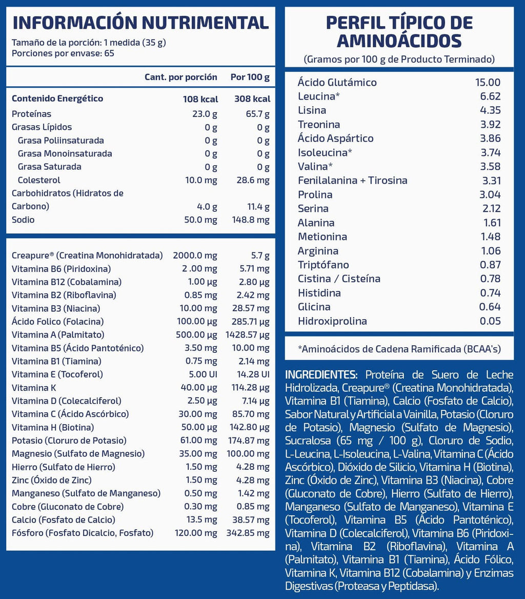 Nst Creapure Whey Protein 5Lbs Vainilla