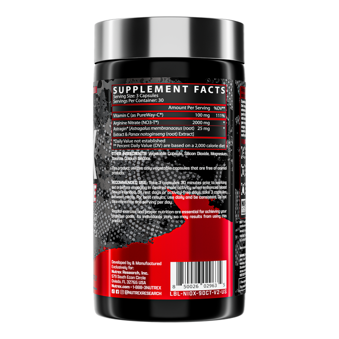Nutrex Research Research Niox 90 Cápsulas