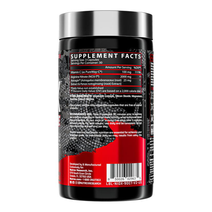 Nutrex Research Research Niox 90 Cápsulas