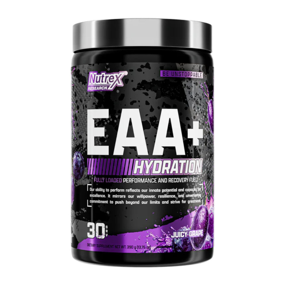 Nutrex Research Research Warrior Series EAA Hydration 30 Porciones Juicy Grape Sabor