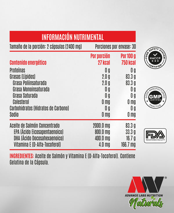 Advance Omega 3 60 Cápsulas