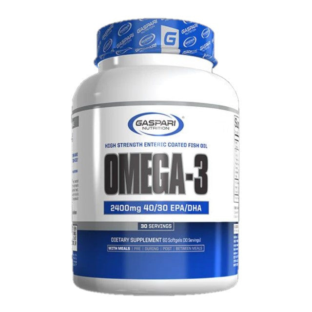 Gaspari Nutrition Omega 3 Enteric Coated Fish Oil 60 Cápsulas Blandas