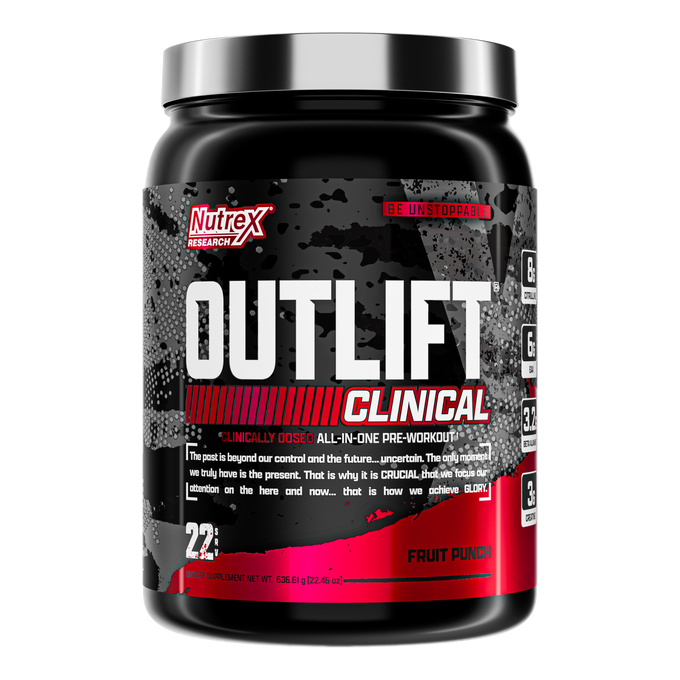 Nutrex Research Outlift Clinical 22 Porciones Fruit Punch