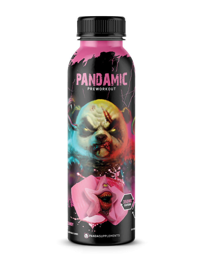Panda Pandamic Lista para Beber 12 Paquete Pre - Entreno Pink Candy Burst